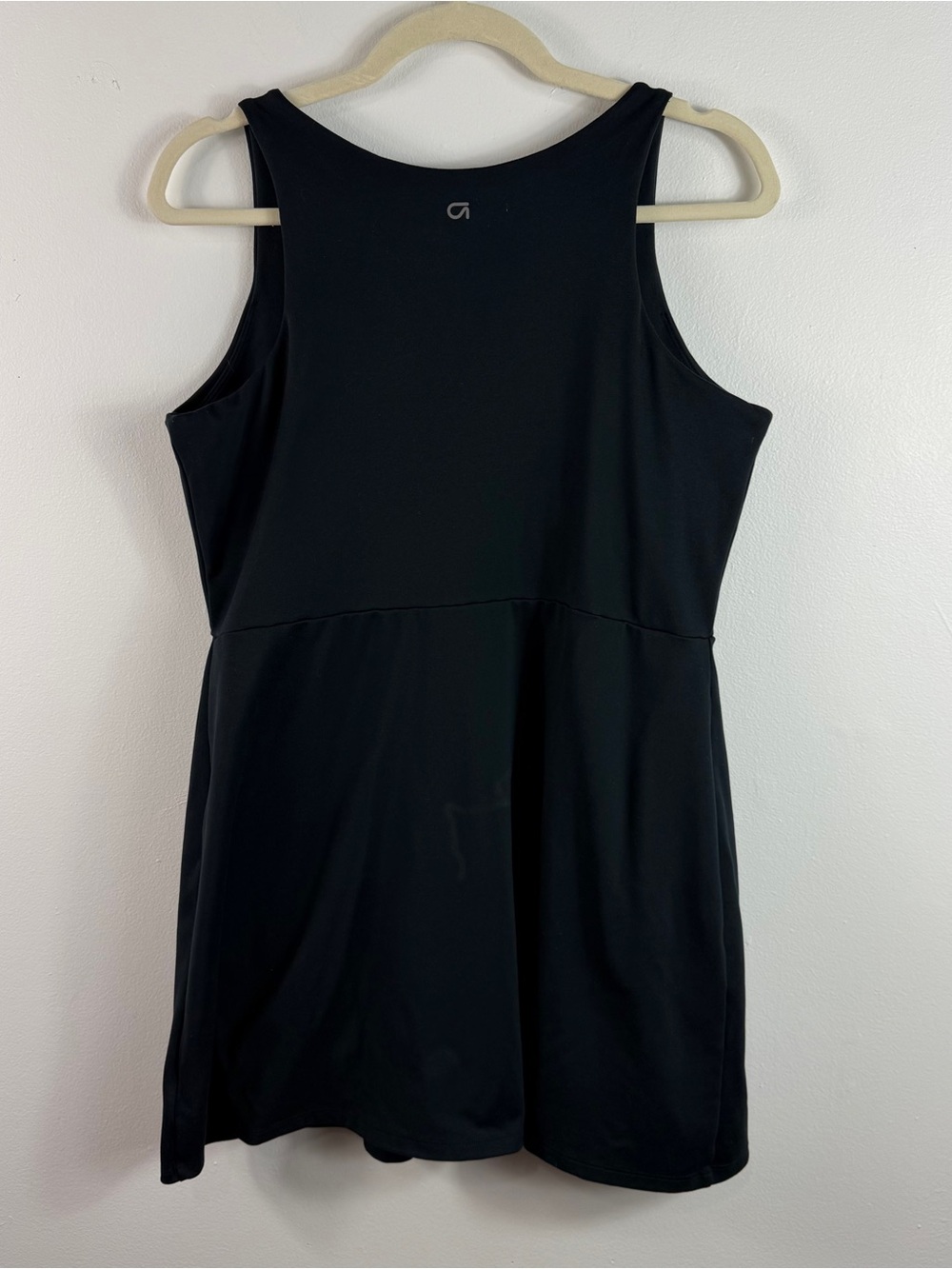 Gap fit one piece athletic dress with built in shorts Women’s Large Black - Picture 3 of 13
